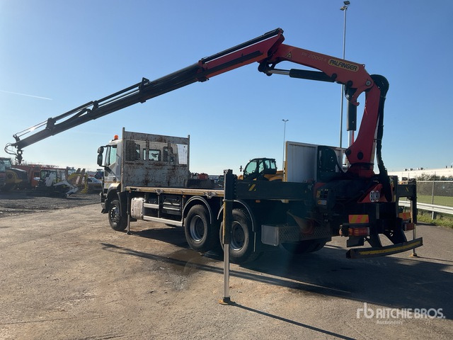 2017 Iveco AD260T 2017 Palfinger on 6x4 Flatbed Truck with Crane - Camión caja abierta, Camión grúa: foto 3 2017 Iveco AD260T 2017 Palfinger on 6x4 Flatbed Truck with Crane - Camión caja abierta, Camión grúa: foto 3