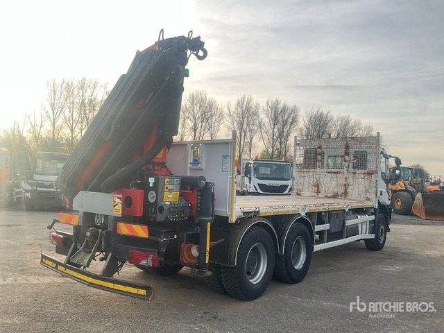 2018 Iveco 260T36 2018 Palfinger PK22002-EH Artic ... Flatbed Truck with Crane - Camión caja abierta, Camión grúa: foto 3 2018 Iveco 260T36 2018 Palfinger PK22002-EH Artic ... Flatbed Truck with Crane - Camión caja abierta, Camión grúa: foto 3