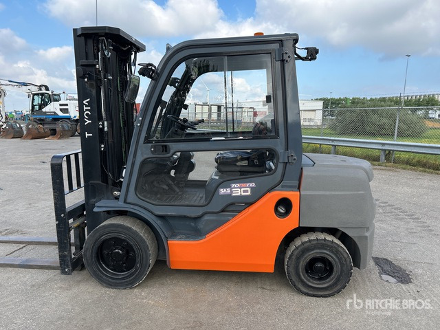 2018 Toyota 02-8FDF30 3000 kg Forklift - Carretilla elevadora diésel: foto 4 2018 Toyota 02-8FDF30 3000 kg Forklift - Carretilla elevadora diésel: foto 4