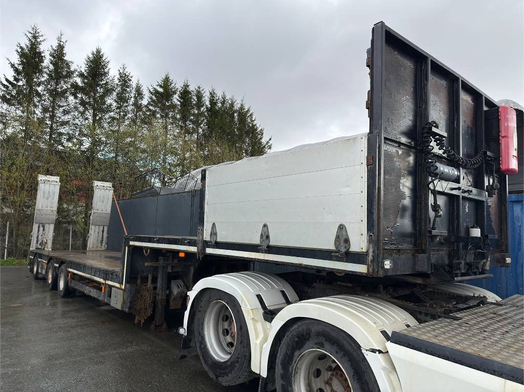 Broshuis 2190/27 maskinsemi med kjørebruer - Semirremolque góndola rebajadas: foto 1 Broshuis 2190/27 maskinsemi med kjørebruer - Semirremolque góndola rebajadas: foto 1