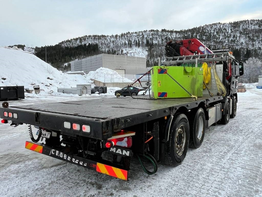 MAN TGS 35.480 8x4 60 tm HMF crane - Camión grúa: foto 3 MAN TGS 35.480 8x4 60 tm HMF crane - Camión grúa: foto 3