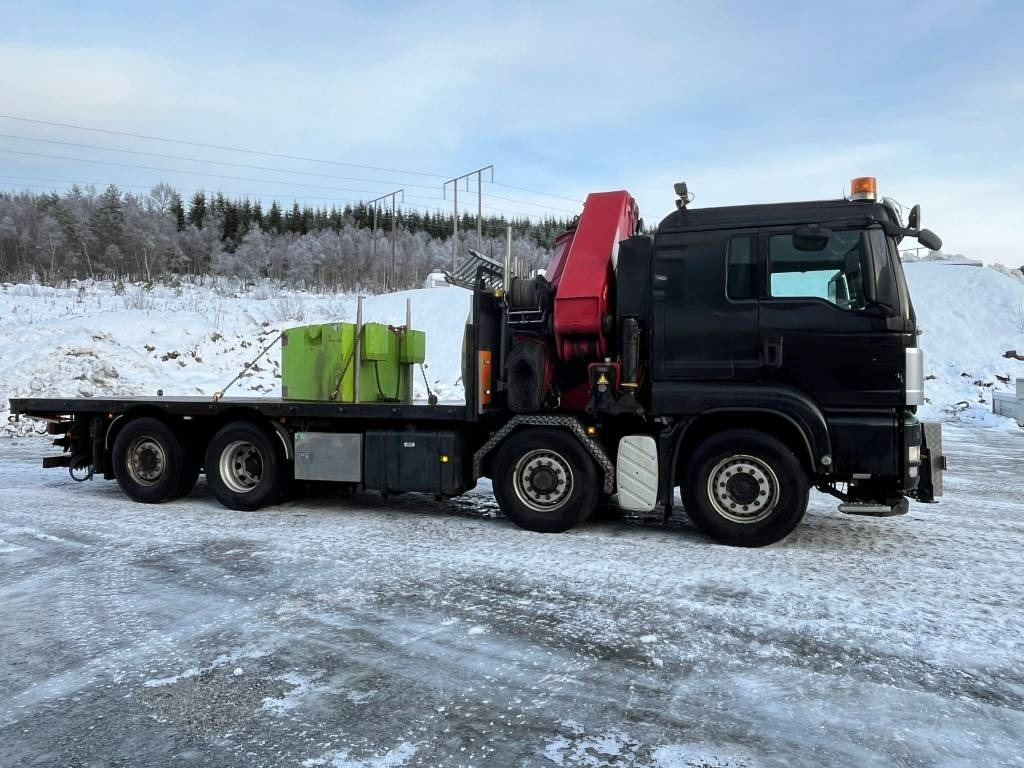 MAN TGS 35.480 8x4 60 tm HMF crane - Camión grúa: foto 5 MAN TGS 35.480 8x4 60 tm HMF crane - Camión grúa: foto 5
