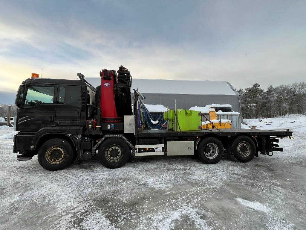 MAN TGS 35.480 8x4 60 tm HMF crane - Camión grúa: foto 4 MAN TGS 35.480 8x4 60 tm HMF crane - Camión grúa: foto 4