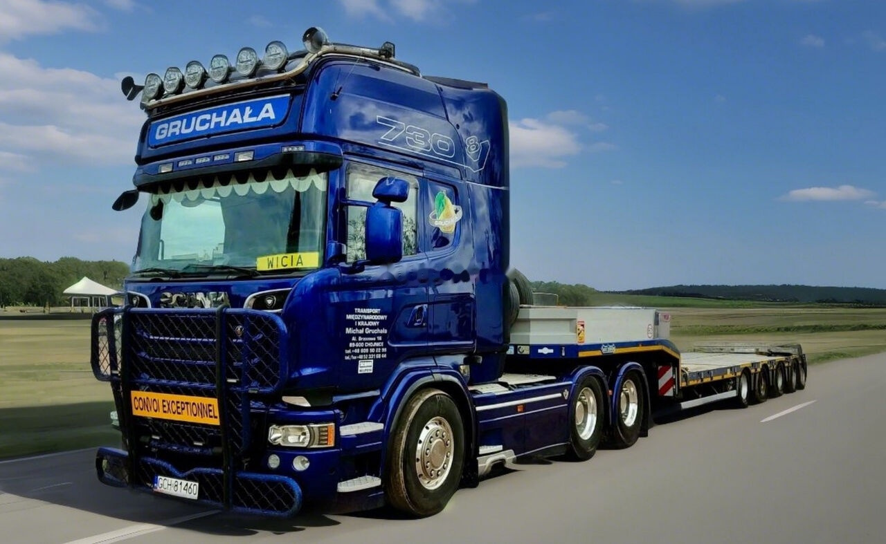 Cabeza tractora Scania Scania Nooteboom S730 V8 S730 V8 OSDS 58 04V: foto 1
