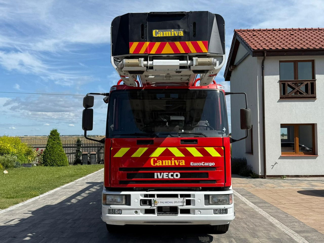 Iveco EuroCargo 130 130E24 Drabina strażacka Camiva Epas 30 - Camión de bomberos: foto 5 Iveco EuroCargo 130 130E24 Drabina strażacka Camiva Epas 30 - Camión de bomberos: foto 5