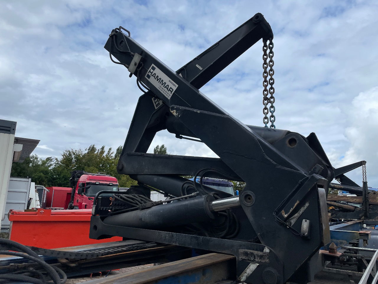 Hammar 151 HS side loader - Semirremolque portacontenedore/ Intercambiable: foto 2 Hammar 151 HS side loader - Semirremolque portacontenedore/ Intercambiable: foto 2