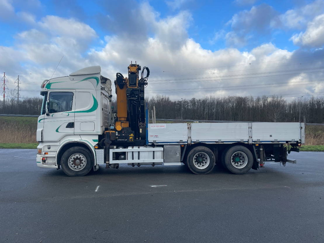 Scania R580 V8 Effer 370 crane with jib and winch - Camión grúa: foto 3 Scania R580 V8 Effer 370 crane with jib and winch - Camión grúa: foto 3