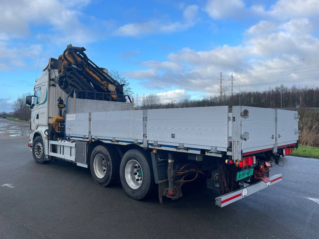 Scania R580 V8 Effer 370 crane with jib and winch - Camión grúa: foto 4 Scania R580 V8 Effer 370 crane with jib and winch - Camión grúa: foto 4