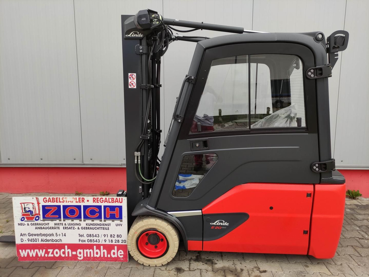 Linde E20L-02-386-EVO *Batterie NEU* - Carretilla elevadora eléctrica: foto 1 Linde E20L-02-386-EVO *Batterie NEU* - Carretilla elevadora eléctrica: foto 1