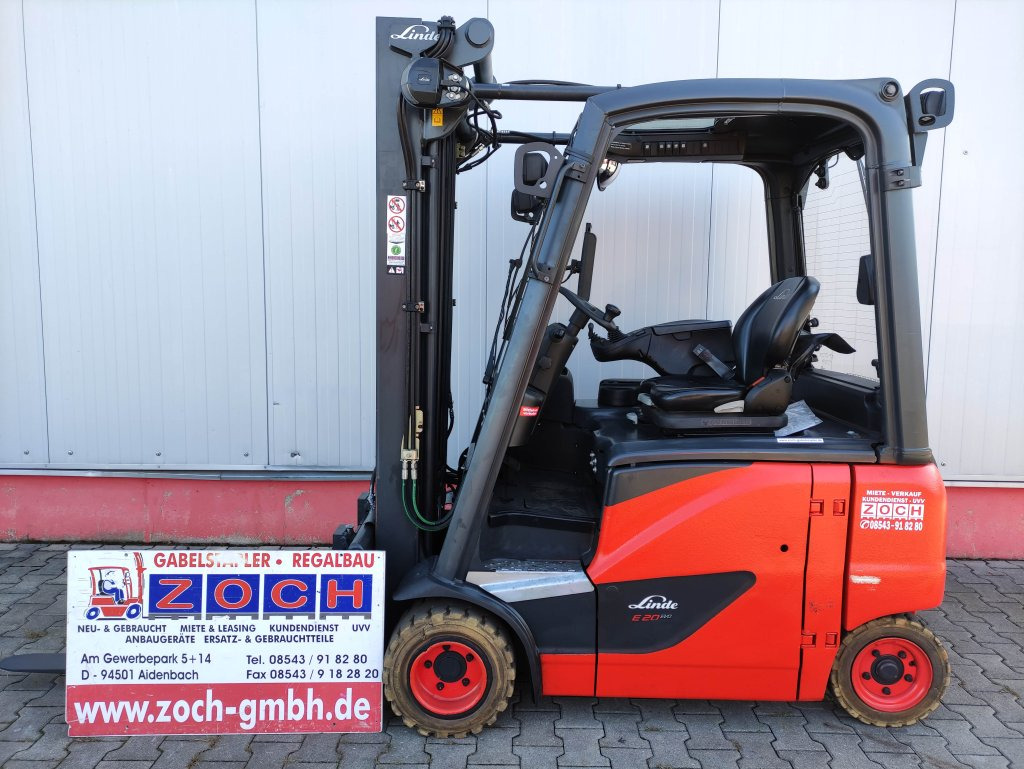 Linde E20P-02-386 EVO - Carretilla elevadora eléctrica: foto 1 Linde E20P-02-386 EVO - Carretilla elevadora eléctrica: foto 1