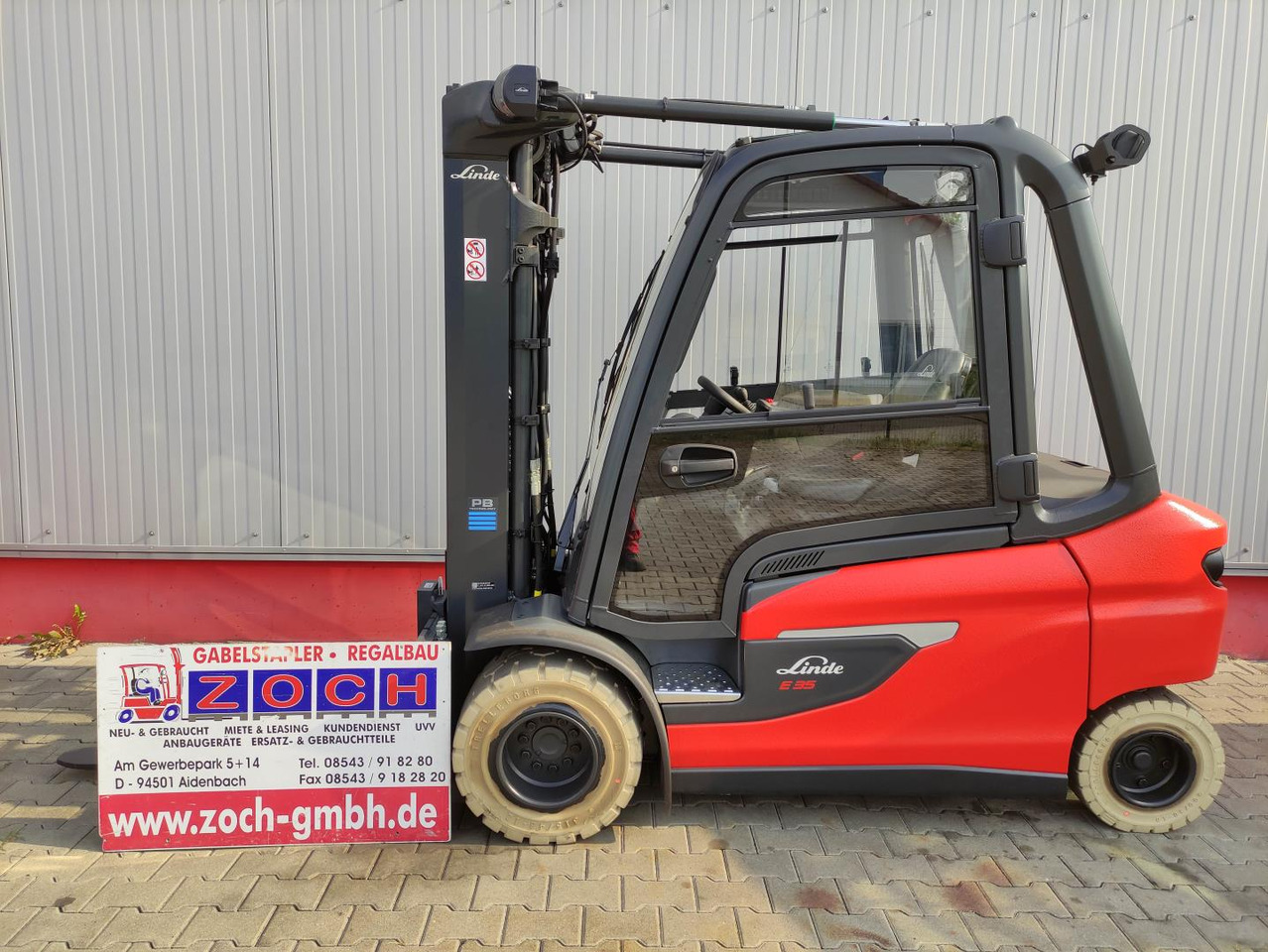 Linde E35L-01-1252 *inkl. Batterie NEU* - Carretilla elevadora eléctrica: foto 1 Linde E35L-01-1252 *inkl. Batterie NEU* - Carretilla elevadora eléctrica: foto 1