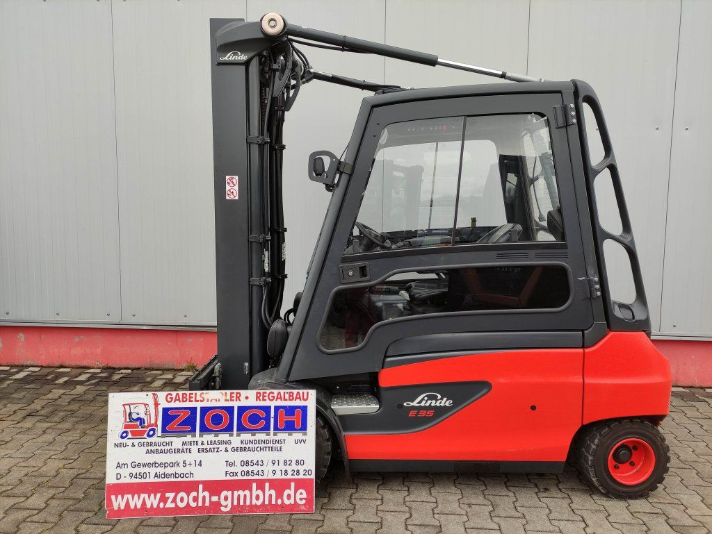 Linde E35L-01-387 - Carretilla elevadora eléctrica: foto 1 Linde E35L-01-387 - Carretilla elevadora eléctrica: foto 1