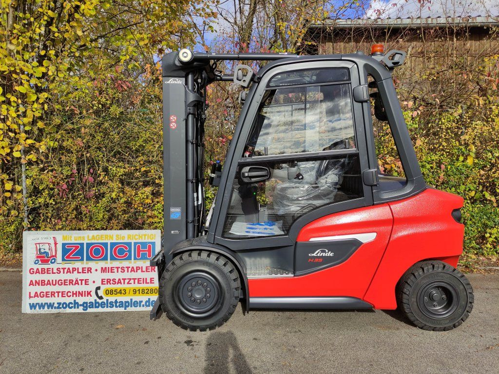 Linde H35D-01-120 - Carretilla elevadora diésel: foto 1 Linde H35D-01-120 - Carretilla elevadora diésel: foto 1
