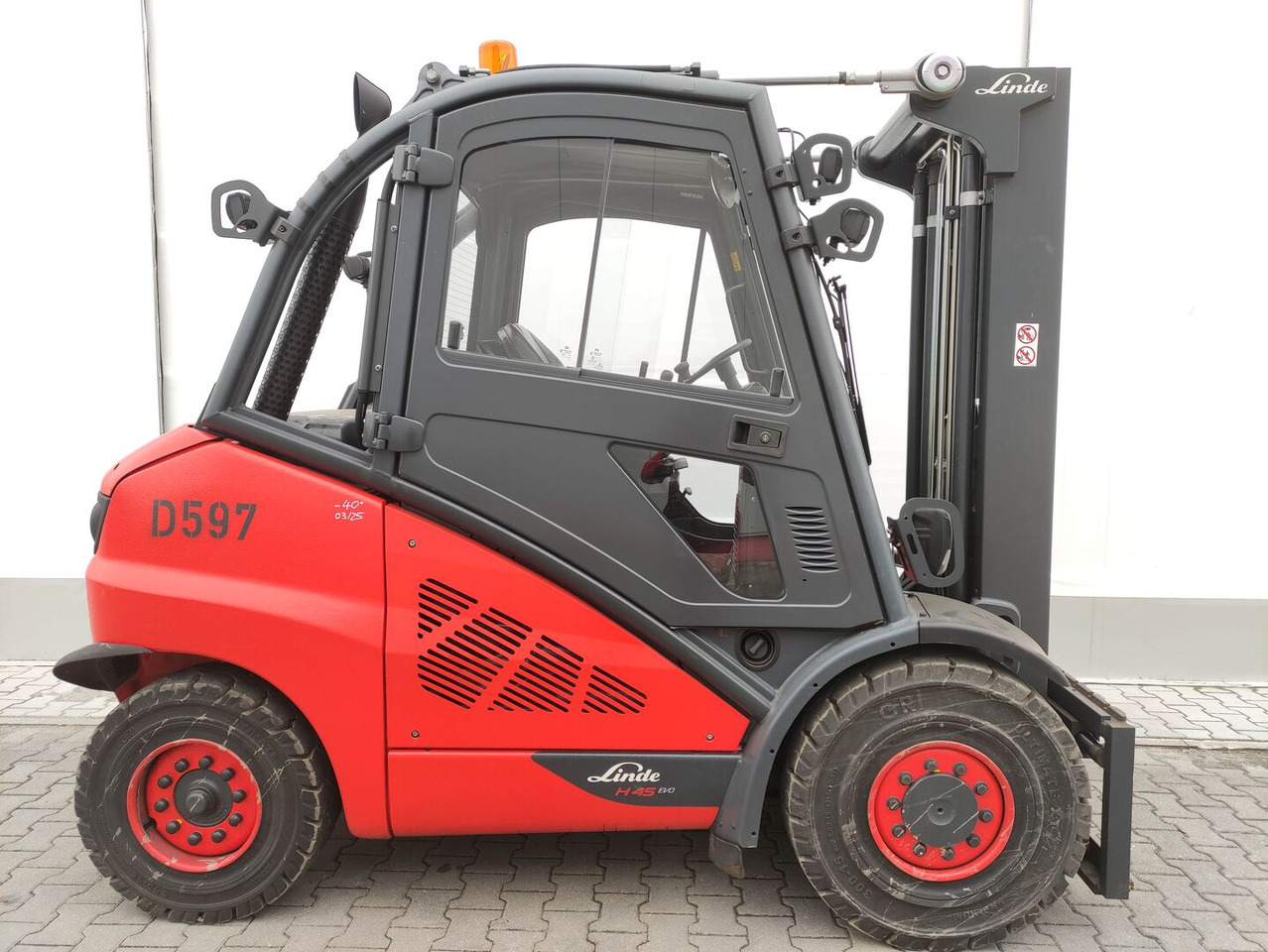 Linde H45D-02-394 EVO - Carretilla elevadora diésel: foto 2 Linde H45D-02-394 EVO - Carretilla elevadora diésel: foto 2