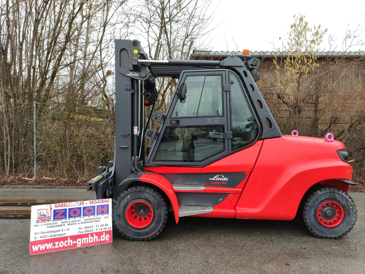 Linde H80D-1100-03-396 - Carretilla elevadora diésel: foto 2 Linde H80D-1100-03-396 - Carretilla elevadora diésel: foto 2