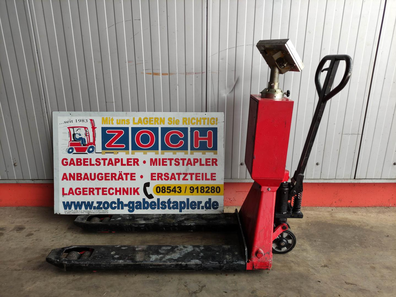 Ravas RPW Proline 6100 CE (mit Waage) - Transpaleta: foto 1 Ravas RPW Proline 6100 CE (mit Waage) - Transpaleta: foto 1