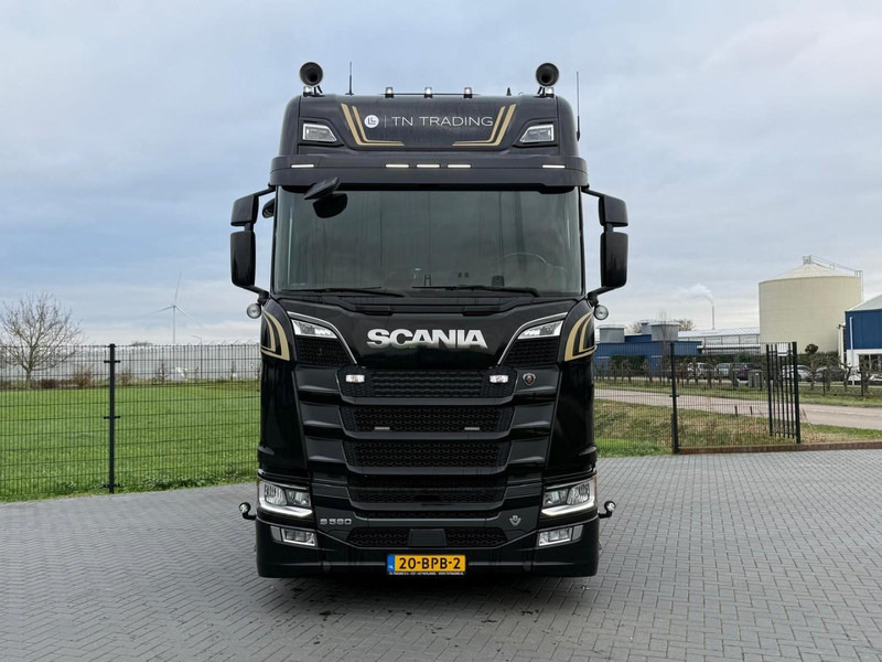 Scania S580 9 TONS VOORAS, EURO 6D, 50 YEAR V8, VOLLUCHT, 6 BALGEN, ALCOA, HYDRAULIEK, LED. - Cabeza tractora: foto 5 Scania S580 9 TONS VOORAS, EURO 6D, 50 YEAR V8, VOLLUCHT, 6 BALGEN, ALCOA, HYDRAULIEK, LED. - Cabeza tractora: foto 5