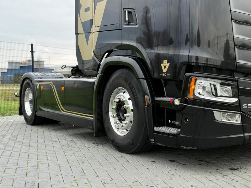 Scania S580 9 TONS VOORAS, EURO 6D, 50 YEAR V8, VOLLUCHT, 6 BALGEN, ALCOA, HYDRAULIEK, LED. - Cabeza tractora: foto 4 Scania S580 9 TONS VOORAS, EURO 6D, 50 YEAR V8, VOLLUCHT, 6 BALGEN, ALCOA, HYDRAULIEK, LED. - Cabeza tractora: foto 4