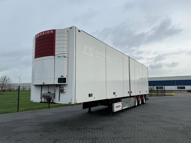 Semirremolque frigorífico Limetec PPU342 MEGA, ZIJDEUREN, WEINIG UREN, STUURAS, TOPSTAAT.: foto 8