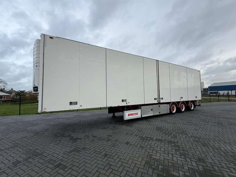 Semirremolque frigorífico Limetec PPU342 MEGA, ZIJDEUREN, WEINIG UREN, STUURAS, TOPSTAAT.: foto 10