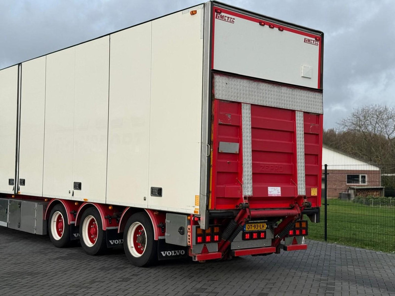 Semirremolque frigorífico Limetec PPU342 MEGA, ZIJDEUREN, WEINIG UREN, STUURAS, TOPSTAAT.: foto 7