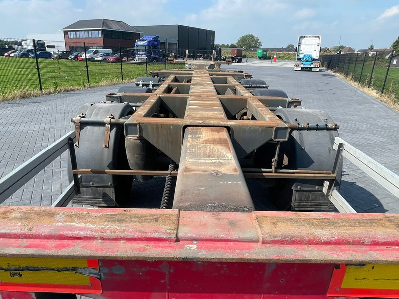 Nooteboom FT-43-03V 2X EXTENDABLE, ALL CONNECTIONS, LIFT AXLE. - Semirremolque portacontenedore/ Intercambiable: foto 4 Nooteboom FT-43-03V 2X EXTENDABLE, ALL CONNECTIONS, LIFT AXLE. - Semirremolque portacontenedore/ Intercambiable: foto 4