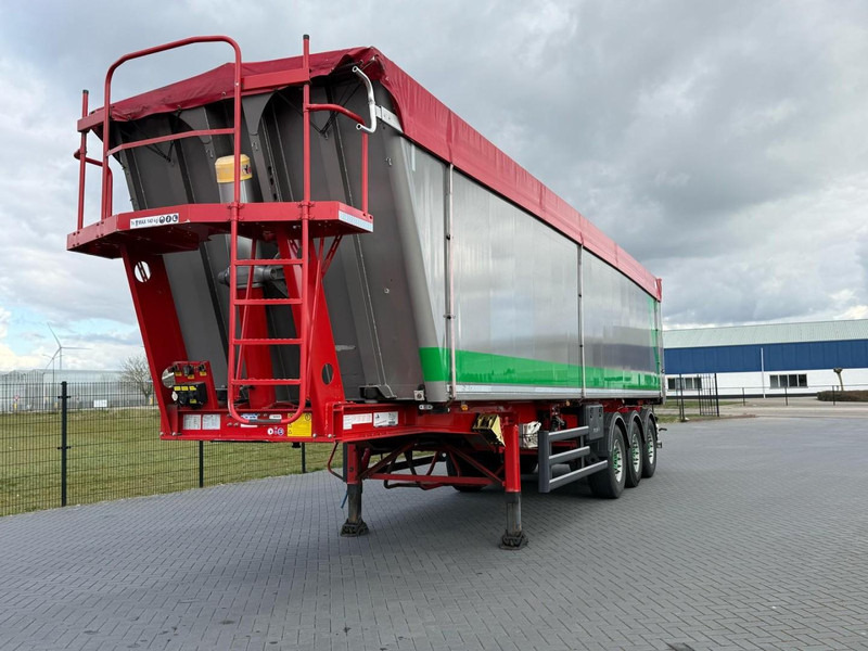 Stas S300CX KIPPER, TOP CONDITION, 55M3, HOLLAND TRAILER. - Semirremolque volquete: foto 2 Stas S300CX KIPPER, TOP CONDITION, 55M3, HOLLAND TRAILER. - Semirremolque volquete: foto 2