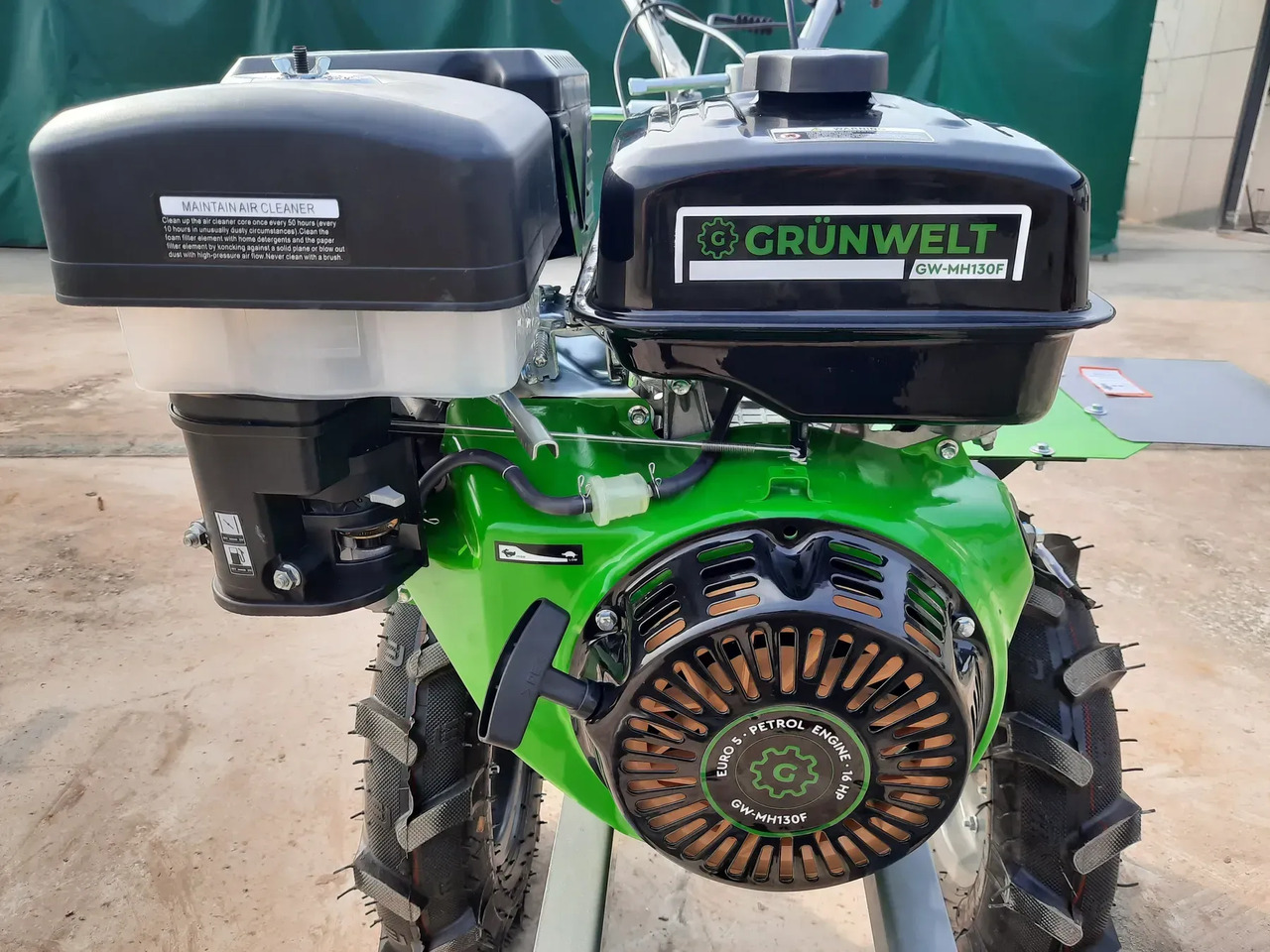 Ciągnik jednoosiowy Grünwelt GW-MH130F (bez oleju przekładniowego i silnikowego) - Motoazada: foto 5 Ciągnik jednoosiowy Grünwelt GW-MH130F (bez oleju przekładniowego i silnikowego) - Motoazada: foto 5