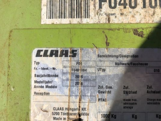 Claas CORTO 3200 CONTOUR FAUCHEUSE - Segadora: foto 3 Claas CORTO 3200 CONTOUR FAUCHEUSE - Segadora: foto 3