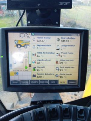 New Holland CX 780 - Cosechadora de granos: foto 2 New Holland CX 780 - Cosechadora de granos: foto 2