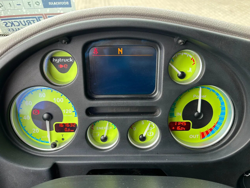 Camión portacontenedore/ Intercambiable, Camión eléctrico DAF Hytruck C16E 4x2 BDF/ Volledig Elektrisch / Laadklep / Apk 07-2026!: foto 19