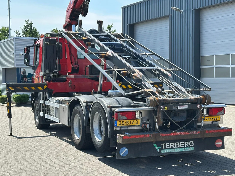 Camión con equipo de cable, Camión grúa Iveco Stralis 400 6x2 HMF 1720 K3 Kraan Met 24T HTS Kabel Systeem / Rotator / Euro 6: foto 8