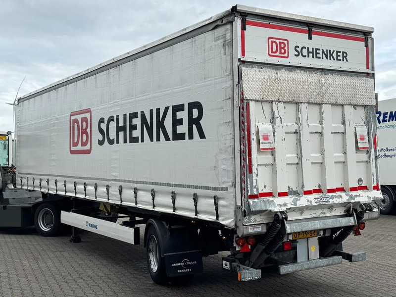 Krone City trailer met schuifzeilen / 2500 Laadklep / Stuur-as / APK - Semirremolque lona: foto 2 Krone City trailer met schuifzeilen / 2500 Laadklep / Stuur-as / APK - Semirremolque lona: foto 2