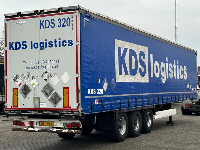 Krone Schuifzeil -Dak Met Borden / BPW-Assen / Apk 07-2026! - Semirremolque lona: foto 1 Krone Schuifzeil -Dak Met Borden / BPW-Assen / Apk 07-2026! - Semirremolque lona: foto 1