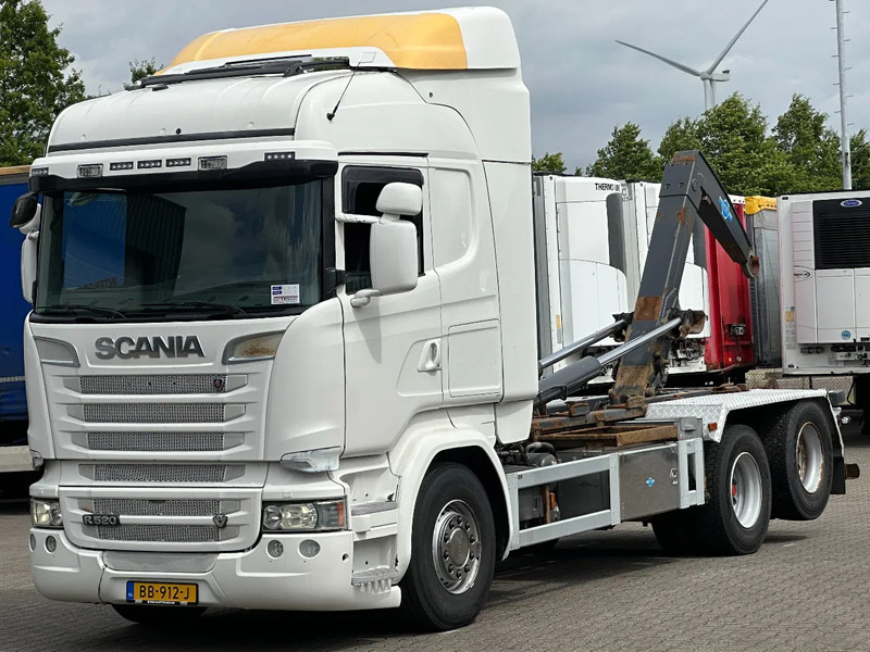 Scania R520 V8 6x2 Haakarm 20T Retarder Euro 6 - Camión multibasculante: foto 1 Scania R520 V8 6x2 Haakarm 20T Retarder Euro 6 - Camión multibasculante: foto 1