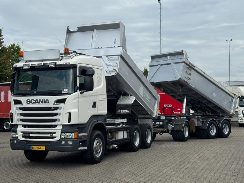 Scania R730 V8 6x4 Kipper Combi Retarder Euro 5 - Camión volquete: foto 1 Scania R730 V8 6x4 Kipper Combi Retarder Euro 5 - Camión volquete: foto 1