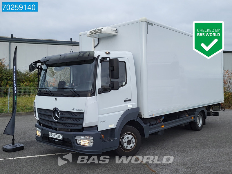 Mercedes-Benz Atego 816 4X2 7.49t Thermoking B-100 Max Ladebordwand Junge Euro 6 - Camión frigorífico: foto 1 Mercedes-Benz Atego 816 4X2 7.49t Thermoking B-100 Max Ladebordwand Junge Euro 6 - Camión frigorífico: foto 1