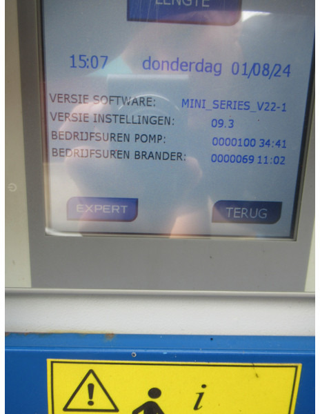 Hidrolimpiadora Heatweed Wave MiniSeries 2-120bar 99°C 6L/min Onkruid stoom machine: foto 9