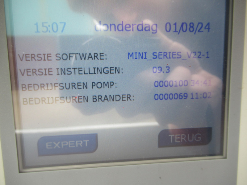 Hidrolimpiadora Heatweed Wave MiniSeries 2-120bar 99°C 6L/min Onkruid stoom machine: foto 8