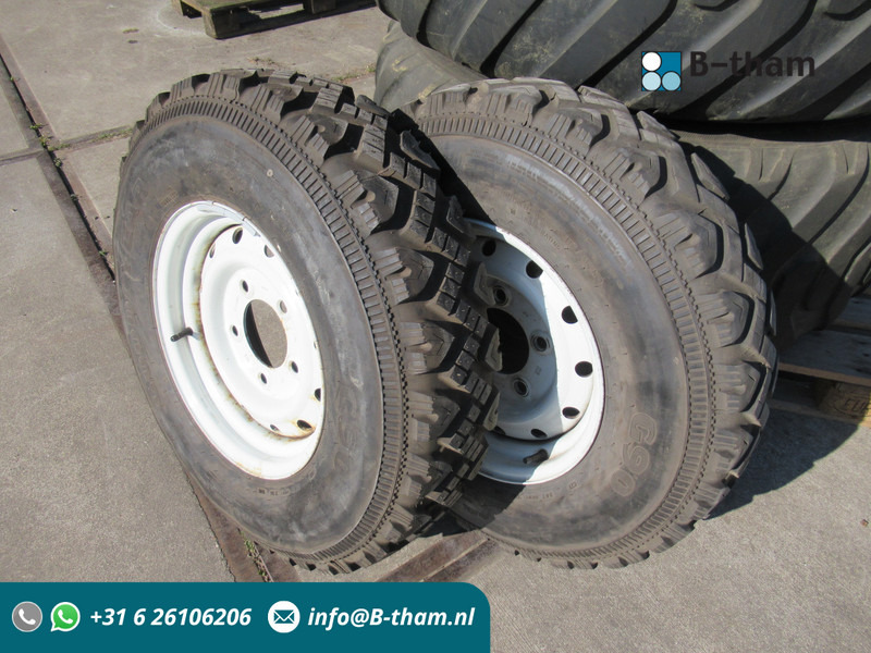 Land Rover Defender 7.50R16 2 x Velg ( staal ) + Band - Rueda completa para Coche: foto 1 Land Rover Defender 7.50R16 2 x Velg ( staal ) + Band - Rueda completa para Coche: foto 1