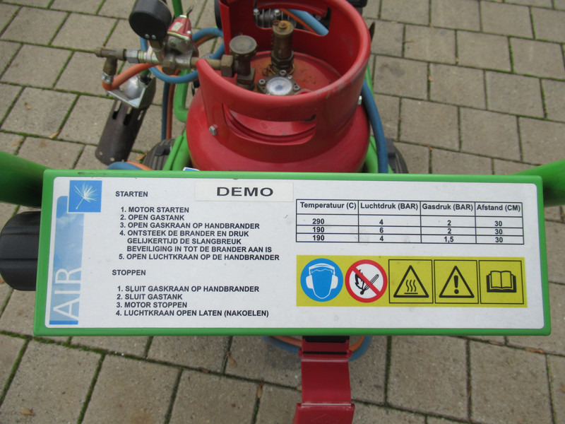Weed Control Air Trolly Pack Onkruidbrander LPG Mobiel - Maquinaria de jardinería: foto 5 Weed Control Air Trolly Pack Onkruidbrander LPG Mobiel - Maquinaria de jardinería: foto 5