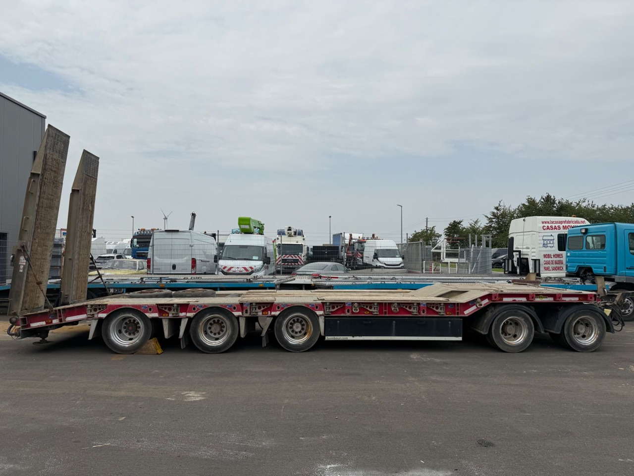 Humbaur 5-Achs Tieflader / Lift- und Lenkachse/ 50 to - Remolque góndola rebajadas: foto 2 Humbaur 5-Achs Tieflader / Lift- und Lenkachse/ 50 to - Remolque góndola rebajadas: foto 2