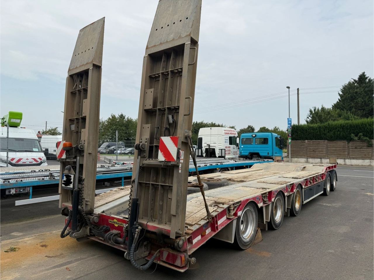 Humbaur 5-Achs Tieflader / Lift- und Lenkachse/ 50 to - Remolque góndola rebajadas: foto 3 Humbaur 5-Achs Tieflader / Lift- und Lenkachse/ 50 to - Remolque góndola rebajadas: foto 3