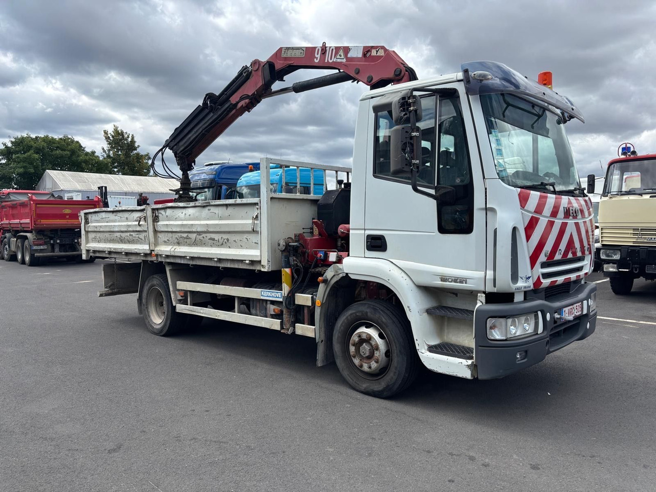 Iveco Eurocargo ML120E21 /Kipper/ Kran/ kein Brief! - Camión volquete, Camión grúa: foto 2 Iveco Eurocargo ML120E21 /Kipper/ Kran/ kein Brief! - Camión volquete, Camión grúa: foto 2