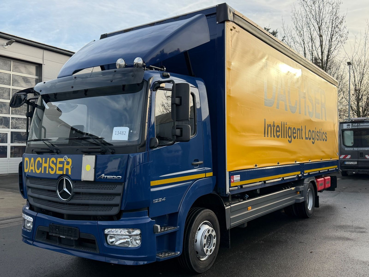 Mercedes-Benz Atego 1224 Edscha, Plane, Lbw, Ahk, Klima, Autom - Camión lona: foto 2 Mercedes-Benz Atego 1224 Edscha, Plane, Lbw, Ahk, Klima, Autom - Camión lona: foto 2