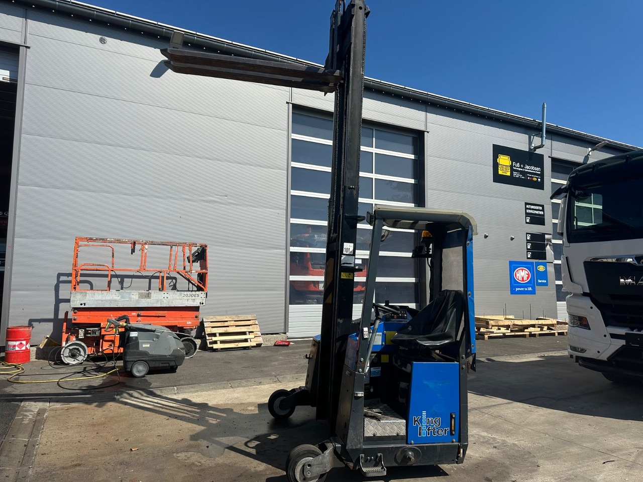 Terberg TKL-M 1x3 Kinglifter Mitnahmestapler*TOP - Carretilla elevadora diésel: foto 2 Terberg TKL-M 1x3 Kinglifter Mitnahmestapler*TOP - Carretilla elevadora diésel: foto 2