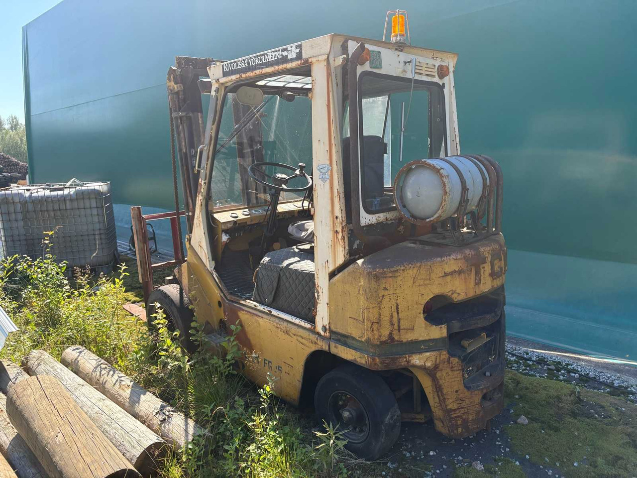 Carretilla elevadora de gas Gas forklift TCM F G25N4 for refurbishment/spare parts: foto 14