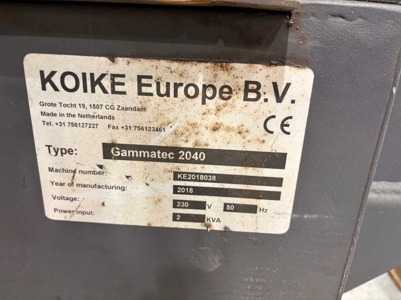 Máquina para metal Plasma cutting machine Koike Gammatec GT 2040: foto 17