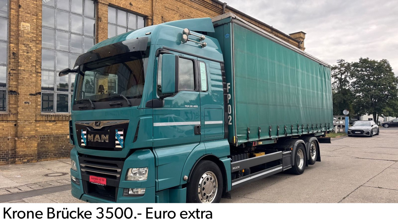 Camión chasis MAN TGX 26.460 Krone Wechsel - Brücke Lift / Luft: foto 20