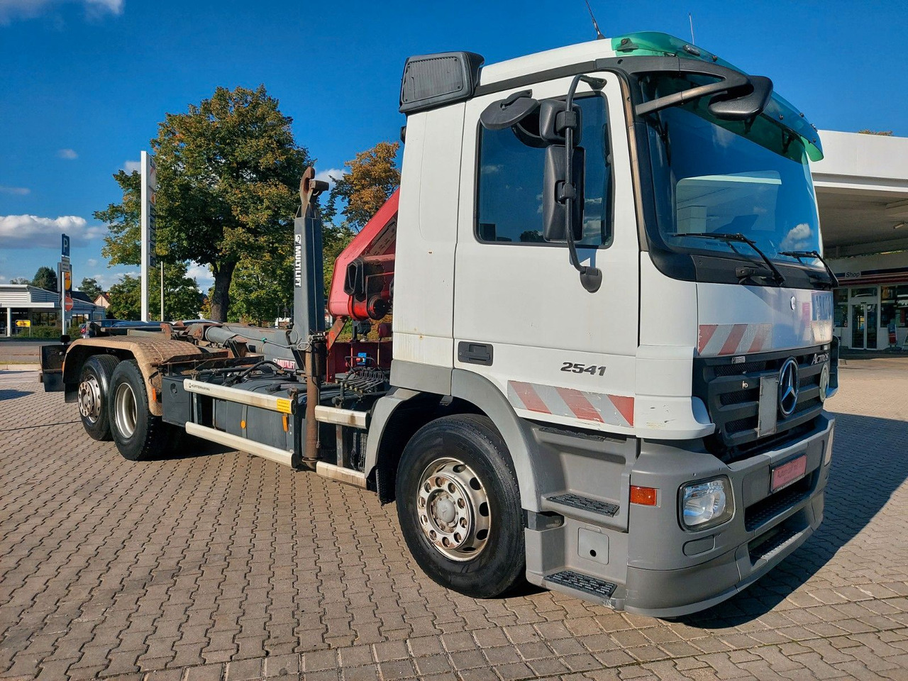 Mercedes-Benz Actros 6-Zyl. 2541 HMF KRAN ABROLLKIPPER - Camión multibasculante, Camión grúa: foto 5 Mercedes-Benz Actros 6-Zyl. 2541 HMF KRAN ABROLLKIPPER - Camión multibasculante, Camión grúa: foto 5